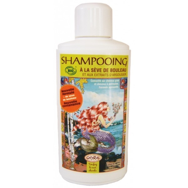 Shampooing à la sève de Bouleau et aux extraits d'Argousier